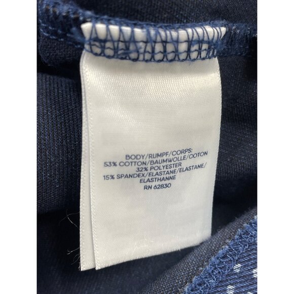 Lands’ End Blue Patchwork Women’s Shirt & Elastic Waist Pants Set Size S - New - Picture 14 of 16